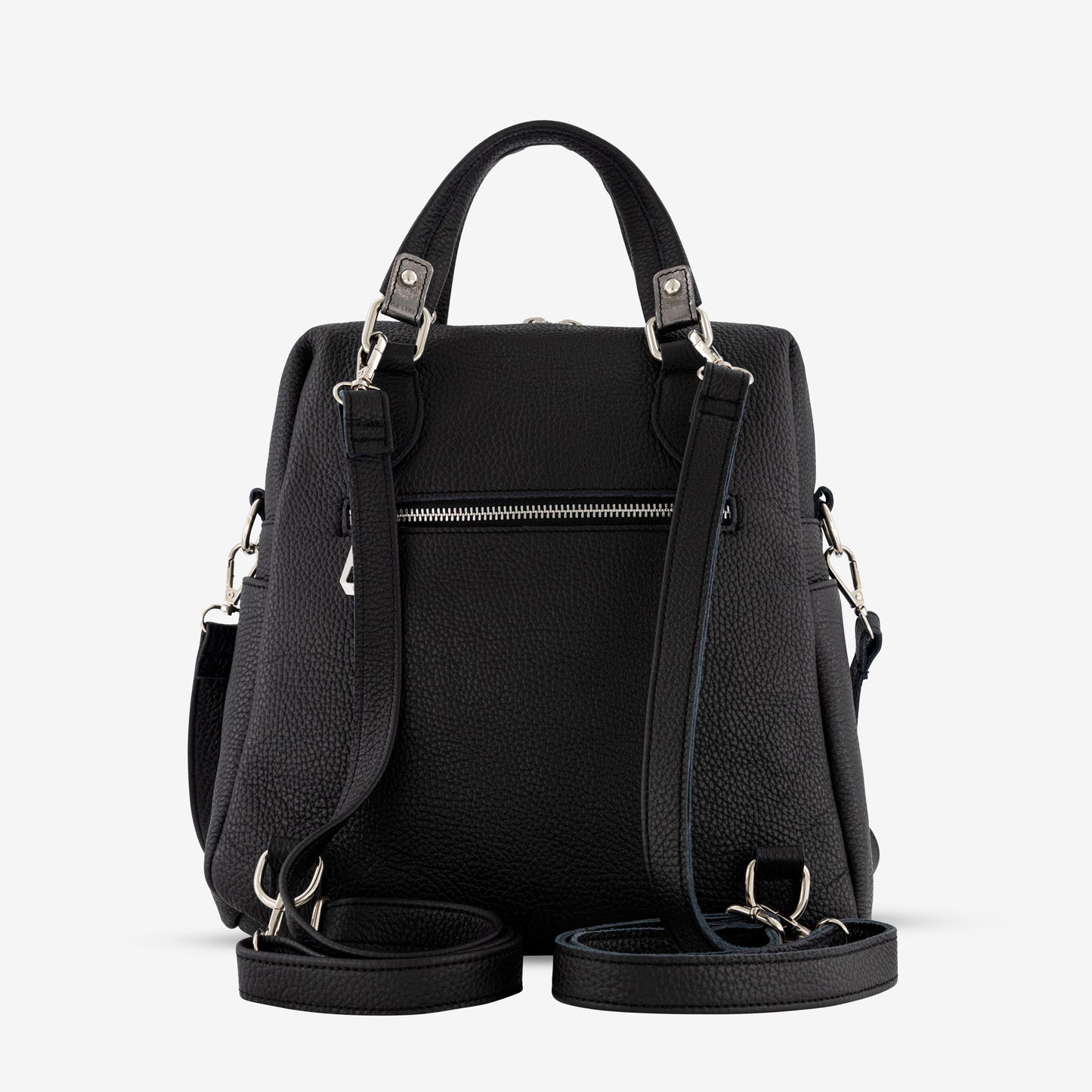 DIANA BAG BLACK AND NICKEL