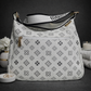 AYLA WHITE PATTERN SHOULDER BAG