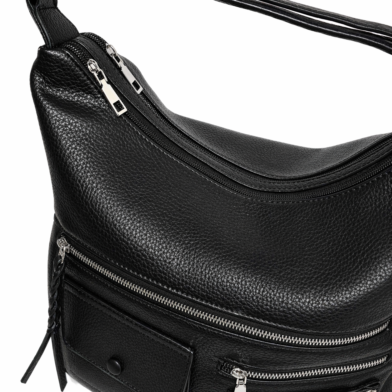 IVY BLACK CONVERTIBLE BACKPACK SHOULDER BAG