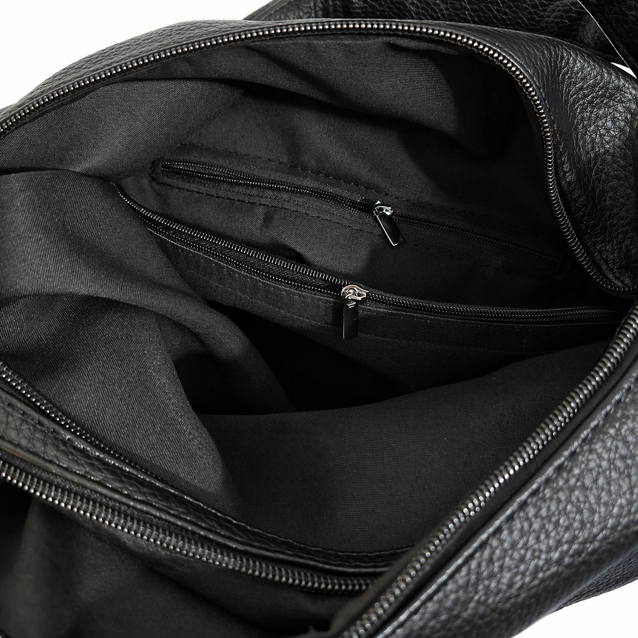 IVY BLACK CONVERTIBLE BACKPACK SHOULDER BAG
