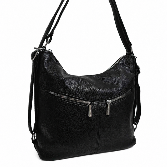 TRACEY CONVERTIBLE BLACK BAG