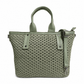 SHIRLEY GREEN TOTE BAG