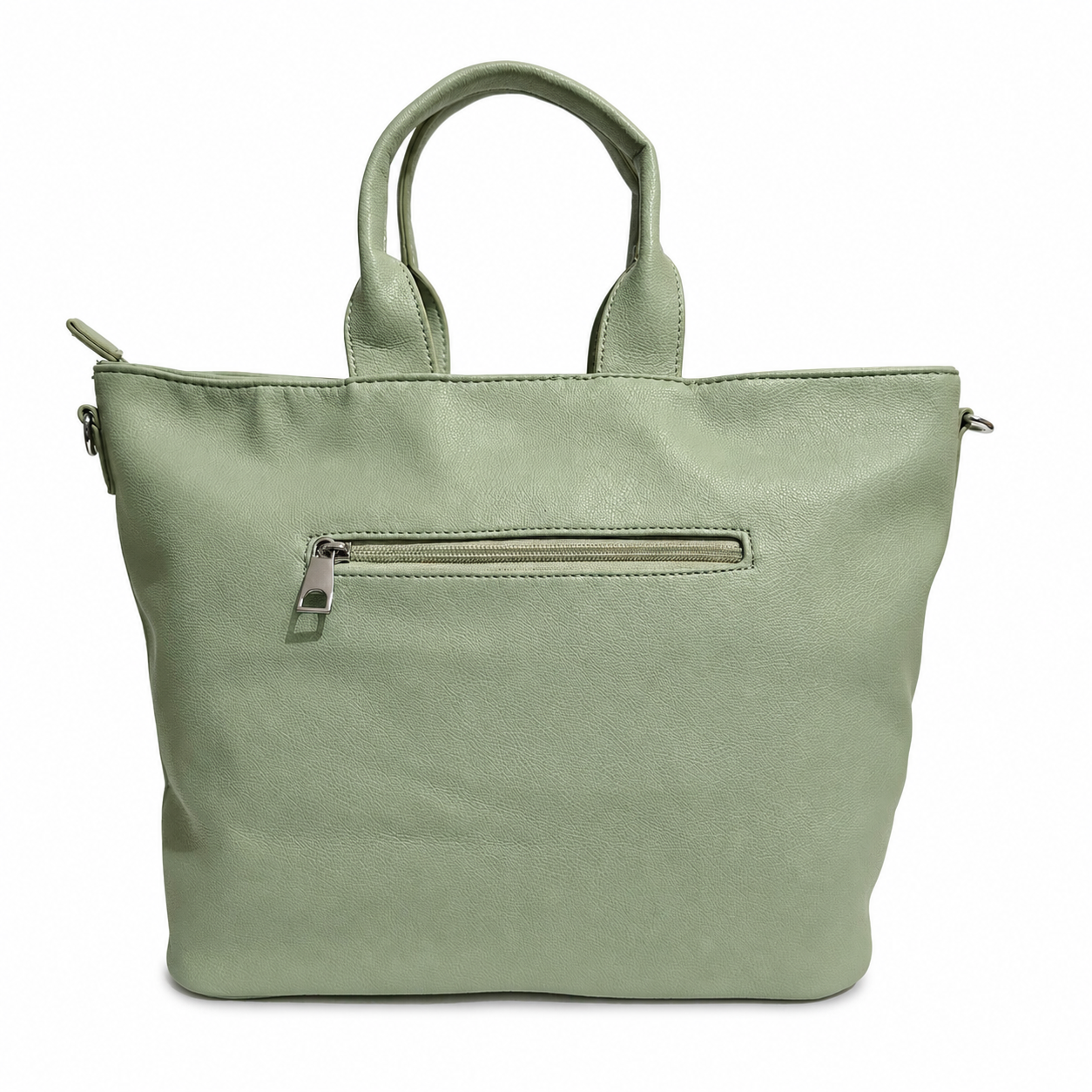 SHIRLEY GREEN TOTE BAG