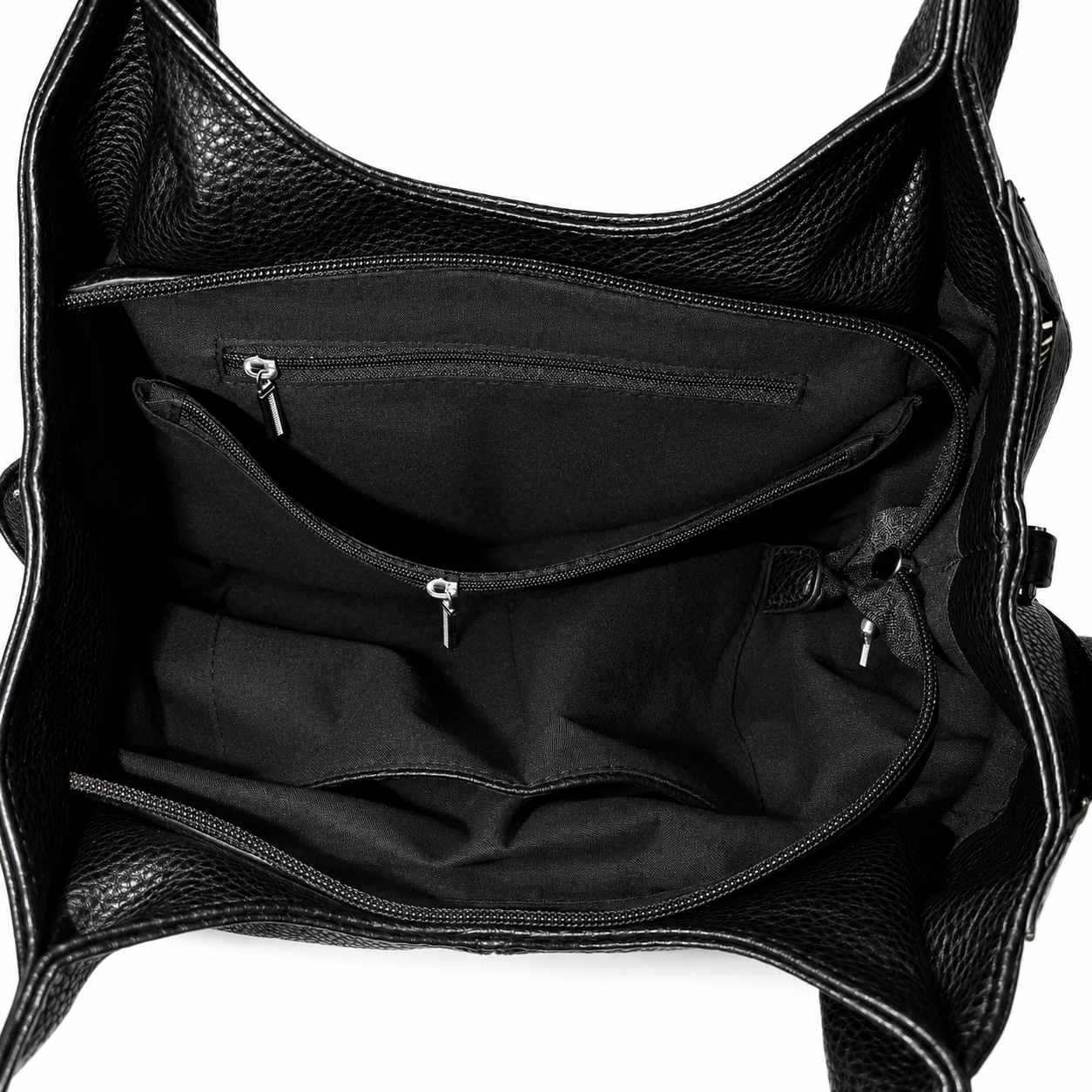 DEBORAH BLACK SHOULDER BAG