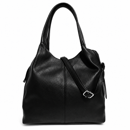 DEBORAH BLACK SHOULDER BAG