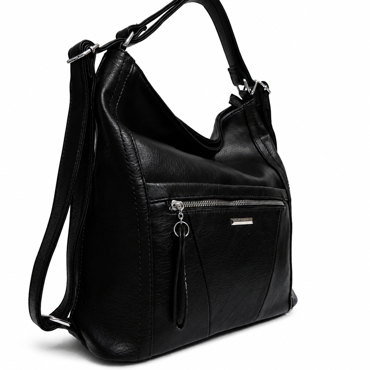 CHARLOTTE VEGAN SUEDE LEATHER BAG