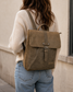 RUTH BROWN SUEDE BAG