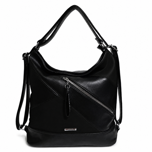 TERESA CONVERTIBLE BLACK BAG