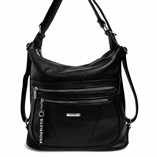 LEONA BLACK CONVERTIBLE BAG