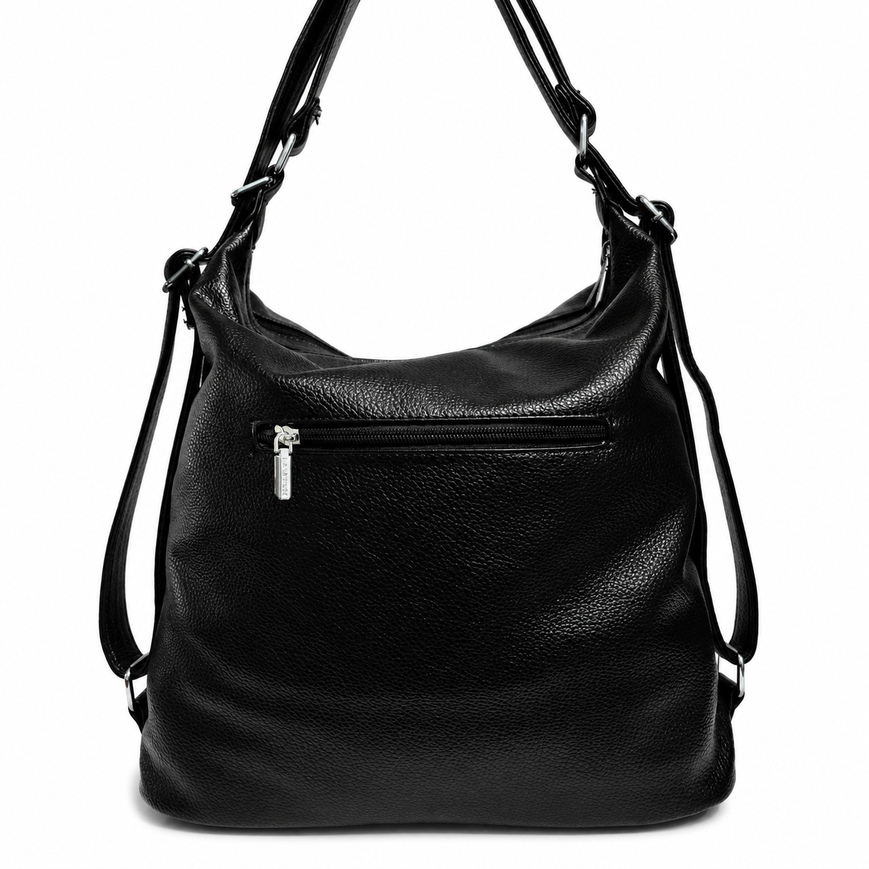 LEONA BLACK CONVERTIBLE BAG