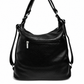 LEONA BLACK CONVERTIBLE BAG