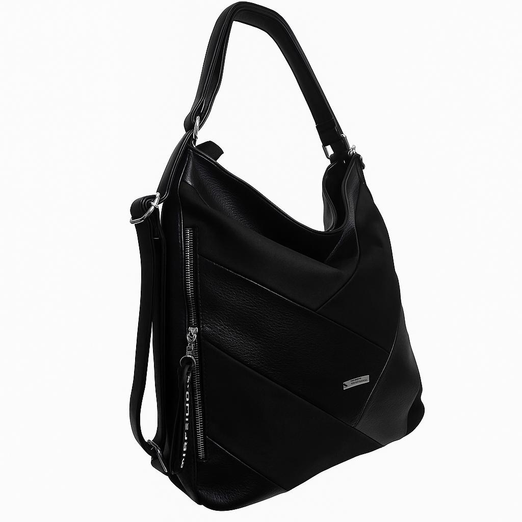 CHARLOTTE VEGAN SUEDE LEATHER BAG