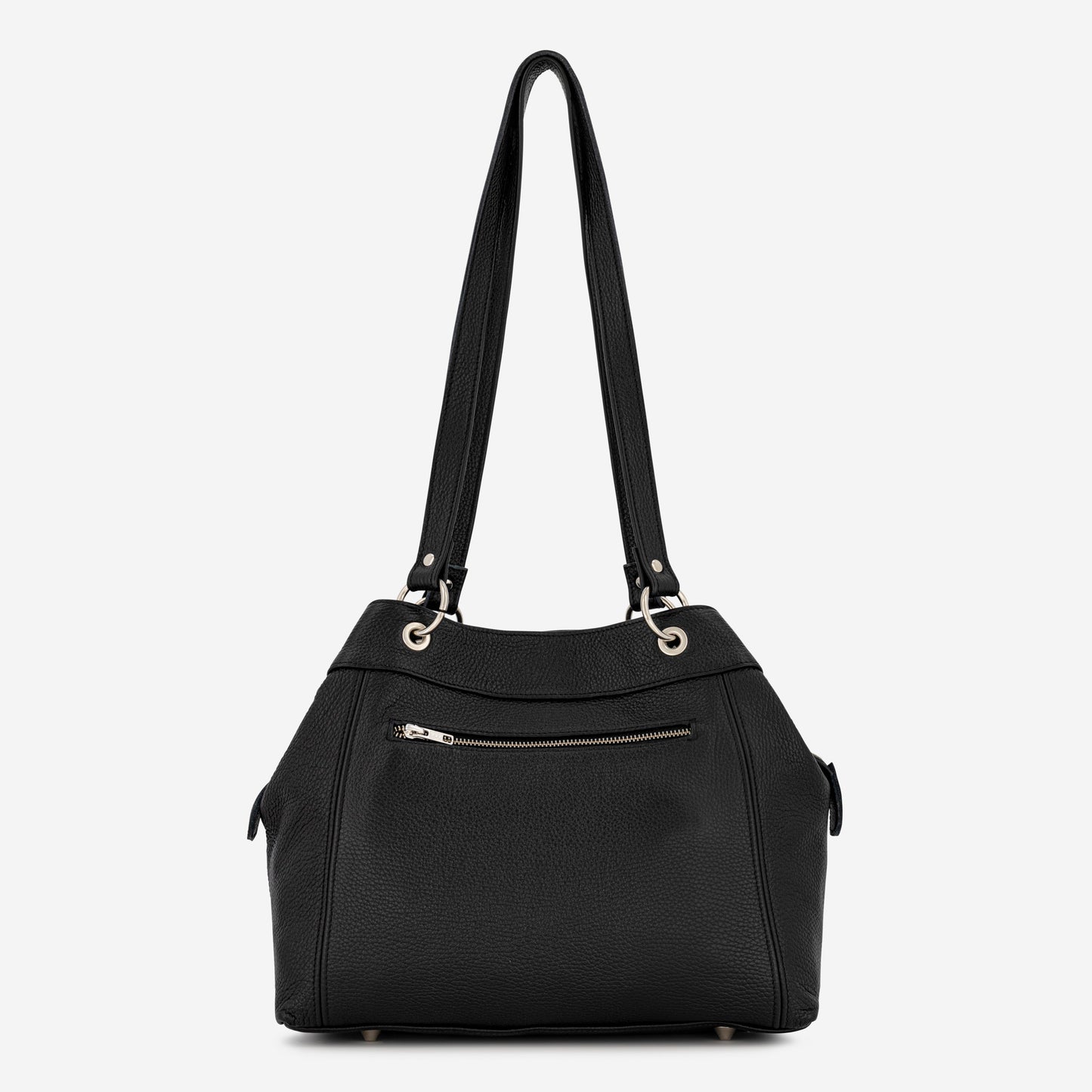 CHRISTINE SHOULDER BAG BLACK LEO