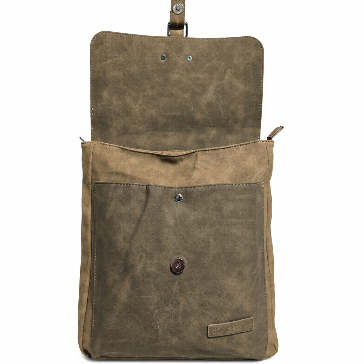RUTH BROWN SUEDE BAG