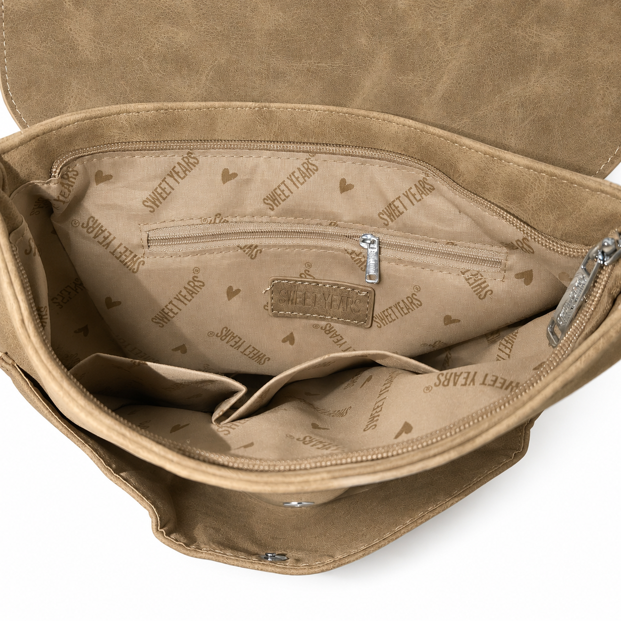 RUTH BROWN SUEDE BAG